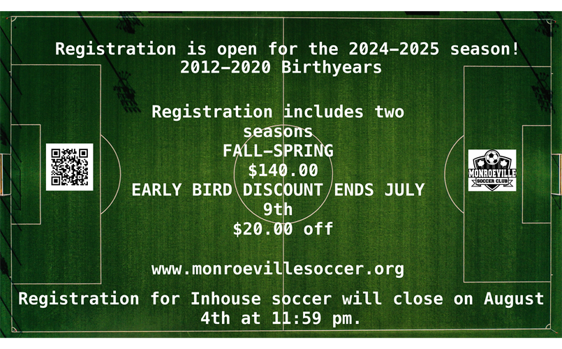 2024-2025 Registration Now Open!