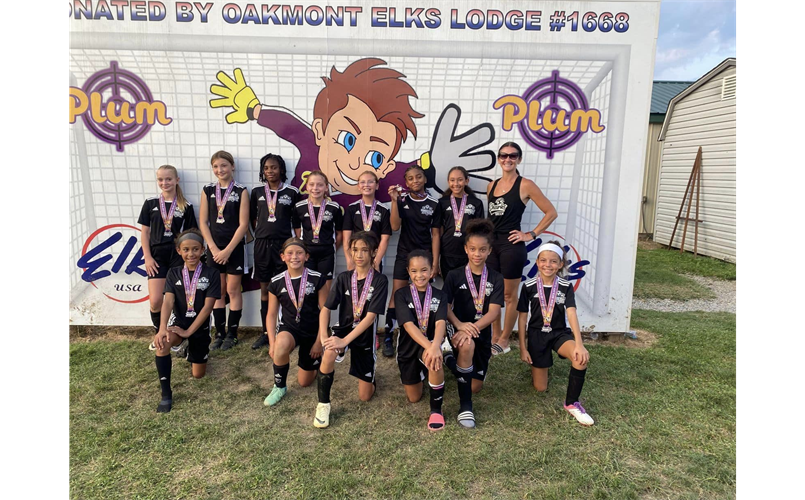 U12 Girls take second place at Plum Kickoff!