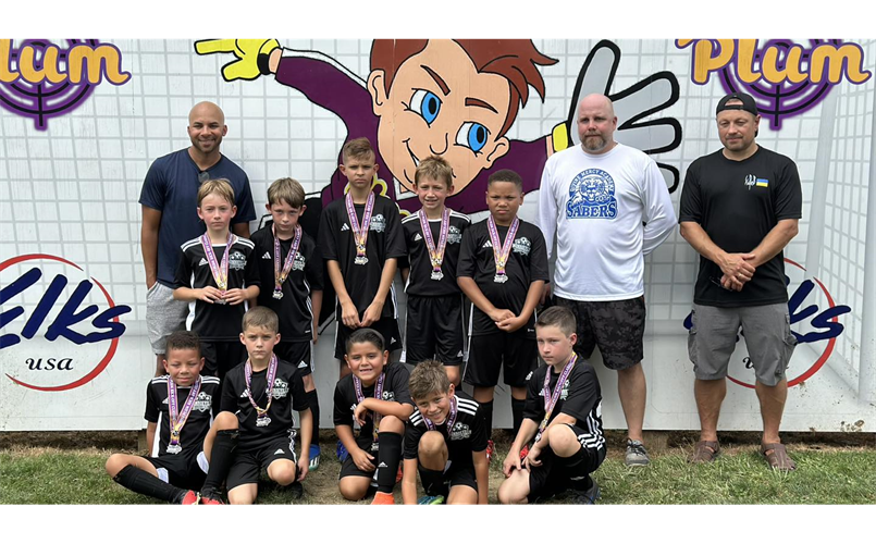 U10 Boys take second place at Plum Kickoff!